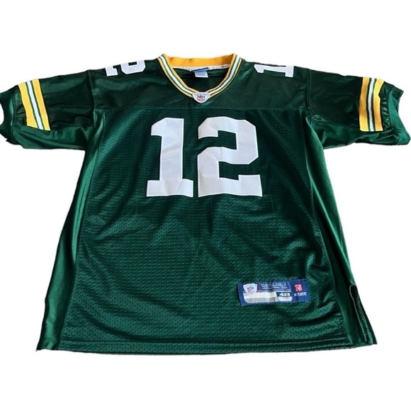 Reebok men’s Aaron Rodgers Green Bay Packers NFL jersey size 48 equal to XL - Picture 1 of 10